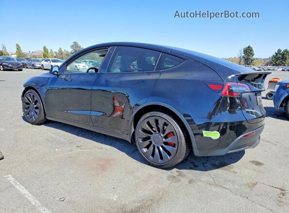 7SAYGDEF5PF741133 2023 TESLA MODEL Black Trasero izquierdo
