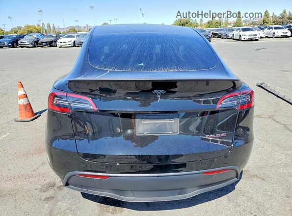 7SAYGDEF5PF741133 2023 TESLA MODEL Black Vista trasera