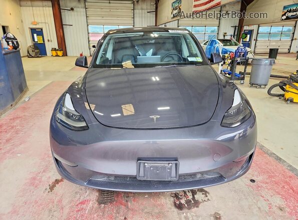 7SAYGDEF6NF377219 2022 TESLA MODEL Charcoal Front view