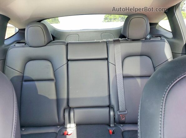 7SAYGDEF7NF536619 2022 TESLA MODEL Зеленый Вид задних сидений