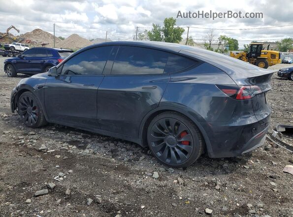 7SAYGDEF8RF027192 2024 TESLA MODEL Gray Rear left