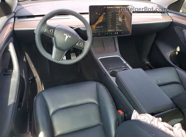 7SAYGDEF8RF077770 2024 TESLA MODEL Black Առջևի վահանակի տեսք
