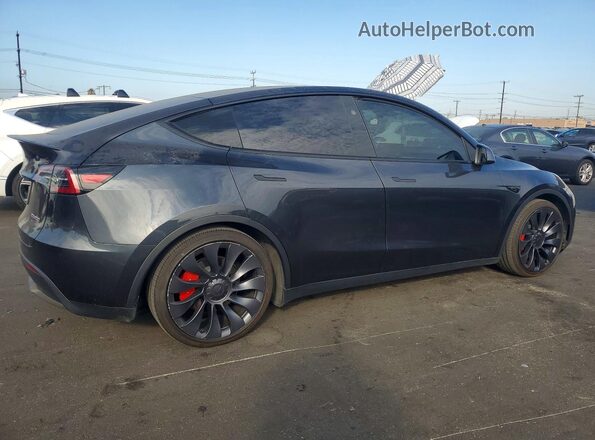 7SAYGDEF8SF307538 2025 TESLA MODEL Угольный Задняя правая четверть