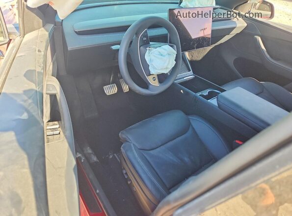 7SAYGDET9TA672492 2026 TESLA MODEL Red Вид панелі приладів