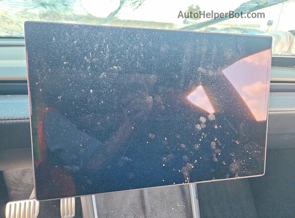 7SAYGDET9TA672492 2026 TESLA MODEL Red Вид щитка приладів