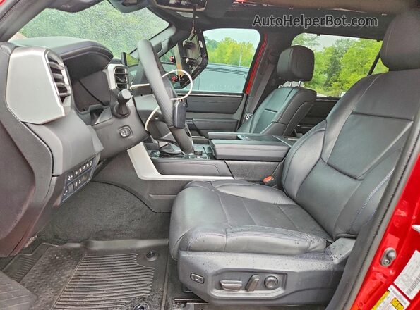 7SVAAABA7SX064503 2025 TOYOTA SEQUOIA Red Vista interior delantera