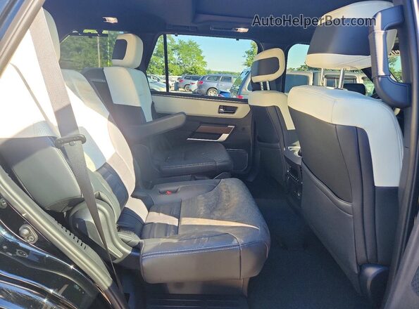 7SVAAABA8SX061013 2025 TOYOTA SEQUOIA Black Rear interior view