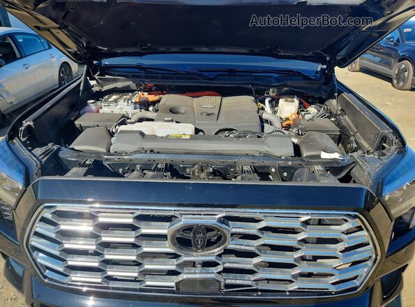 7SVAAABA8SX061013 2025 TOYOTA SEQUOIA Black Engine compartment view