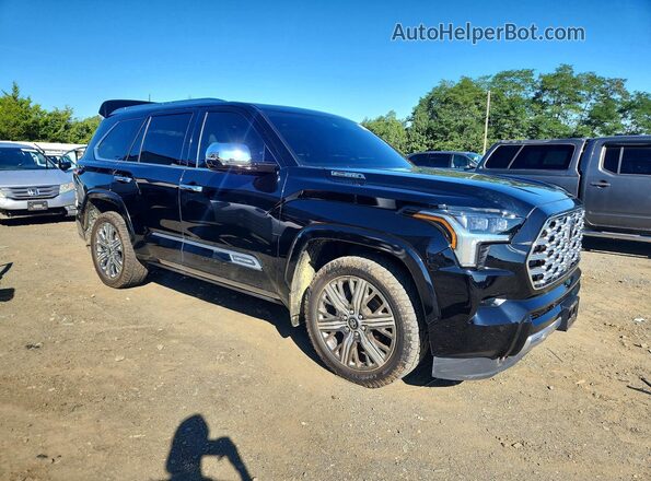 7SVAAABA8SX061013 2025 TOYOTA SEQUOIA Black Front right