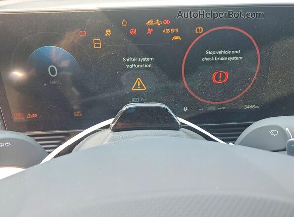 7YAKNDDC6TY045237 2026 HYUNDAI IONIQ Red Vista del cuadro de instrumentos