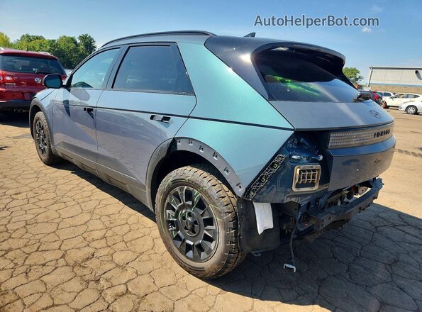 7YAKPDDC0SY004577 2025 HYUNDAI IONIQ Blue Задня ліва чверть