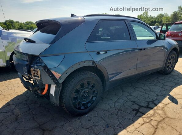 7YAKPDDC0SY004577 2025 HYUNDAI IONIQ Blue Задня права чверть