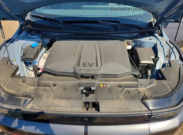 7YAKPDDC0SY004577 2025 HYUNDAI IONIQ Blue Вид задньої частини салону