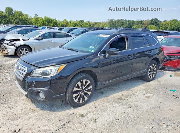 4S4BSENC4G3205764 2016 SUBARU OUTBACK Black უკანა მარცხენა