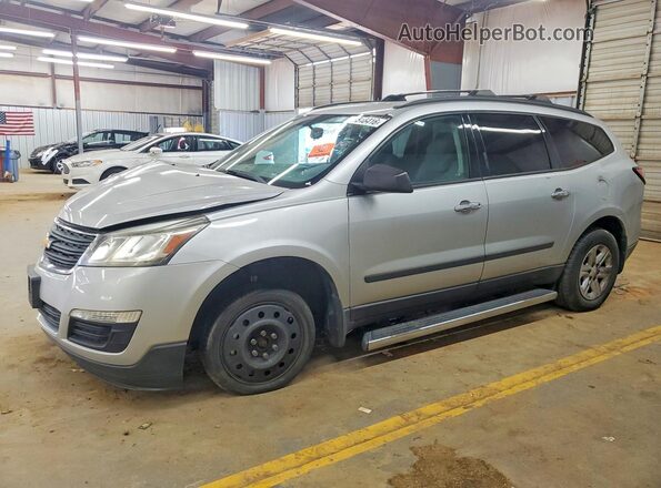 1GNKVFKD1HJ267996 2017 CHEVROLET TRAVERSE Silver Հետևի ձախ