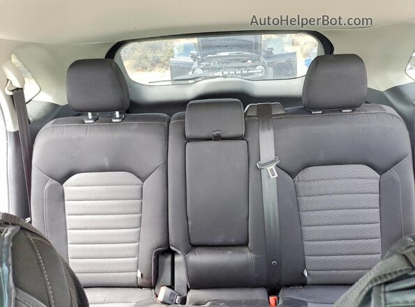 2FMPK4G98GBB78313 2016 FORD EDGE Серебряный Вид задней части салона