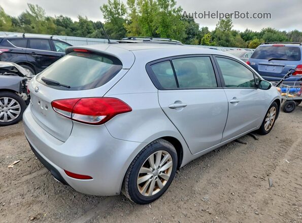 KNAFX5A82G5494847 2016 KIA FORTE Серебряный Передняя правая четверть