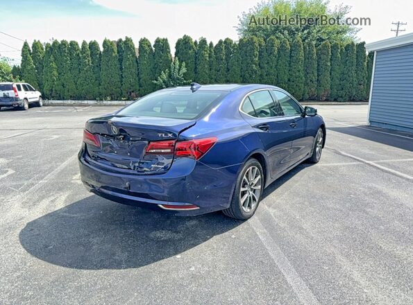 19UUB3F54HA003166 2017 ACURA TLX Blue Вид спереду