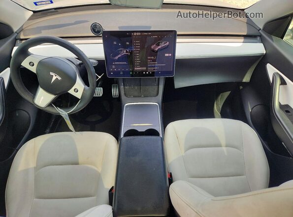 5YJYGDEF5MF211768 2021 TESLA MODEL Gray Instrument cluster view
