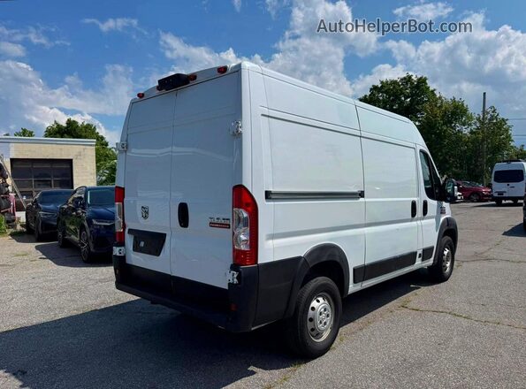 3C6TRVBG7KE554115 2019 RAM PROMASTER White Передня права чверть