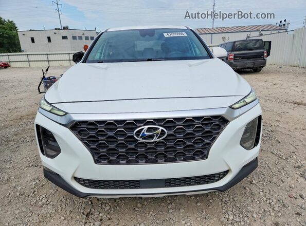 5NMS33AD0LH249583 2020 HYUNDAI SANTA Белый Вид сзади