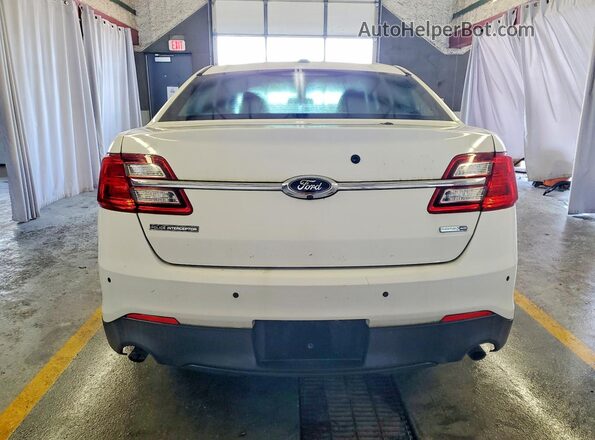 1FAHP2MK5GG111785 2016 FORD TAURUS White Widok wnętrza z przodu