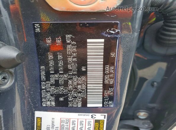 JTEEU5JR8R5312891 2024 TOYOTA 4RUNNER Gray 360 interior view