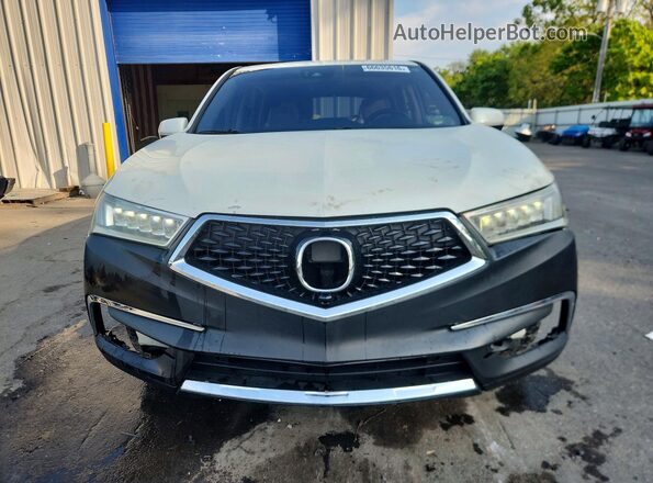 5J8YD4H31HL002834 2017 ACURA MDX White Հետևի տեսք