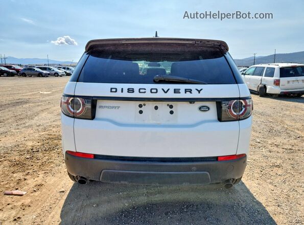 SALCR2BGXGH554420 2016 LAND ROVER DISCOVERY White Front interior view