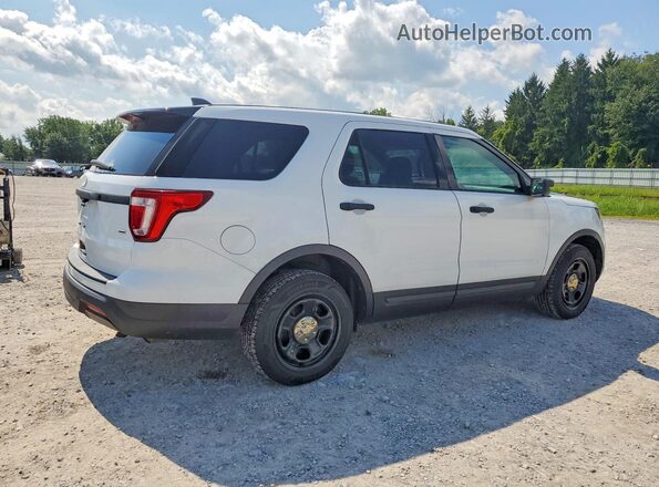 1FM5K8AR2KGB44120 2019 FORD EXPLORER White Przód prawy