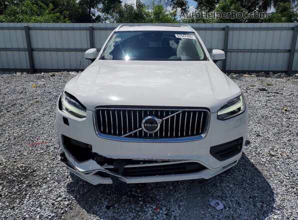 YV4102CK2M1702413 2021 VOLVO XC90 White Հետևի տեսք