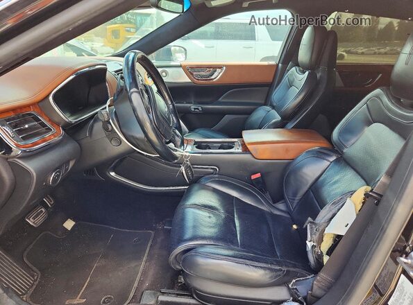 1LN6L9BC7H5600490 2017 LINCOLN CONTINENTA Black Առջևի վահանակի տեսք