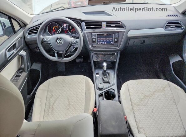 3VV0B7AX0LM088629 2020 VOLKSWAGEN TIGUAN White Vista del cuadro de instrumentos