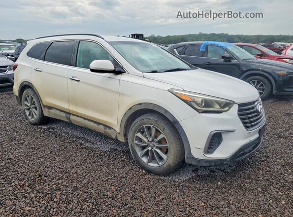 KM8SMDHF8HU217423 2017 HYUNDAI SANTA White Vista frontal