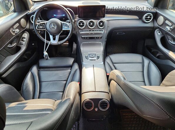 W1N0J8EB8MF916734 2021 MERCEDES-BENZ GLC-CLASS Black Instrument cluster view
