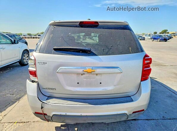2GNALBEK7H1588424 2017 CHEVROLET EQUINOX Серебряный Вид салона спереди