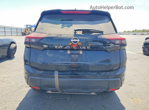 5N1BT3BA6SC809247 2025 NISSAN ROGUE Black Widok wnętrza z przodu
