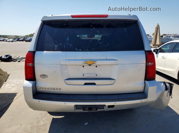 1GNSKHKC6GR185578 2016 CHEVROLET SUBURBAN Silver წინა სალონის ხედი
