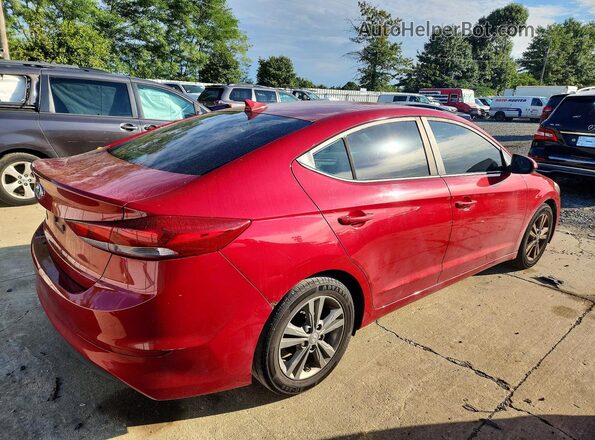 KMHD84LF1HU064453 2017 HYUNDAI ELANTRA Red Delantero derecho