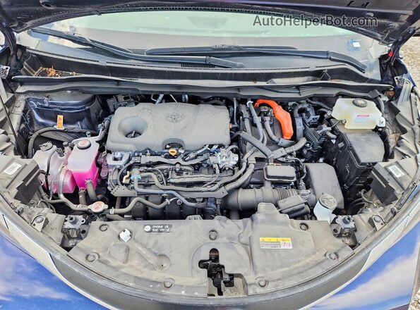 5TDKSKFCXSS180166 2025 TOYOTA SIENNA Blue Vista de la etiqueta del VIN