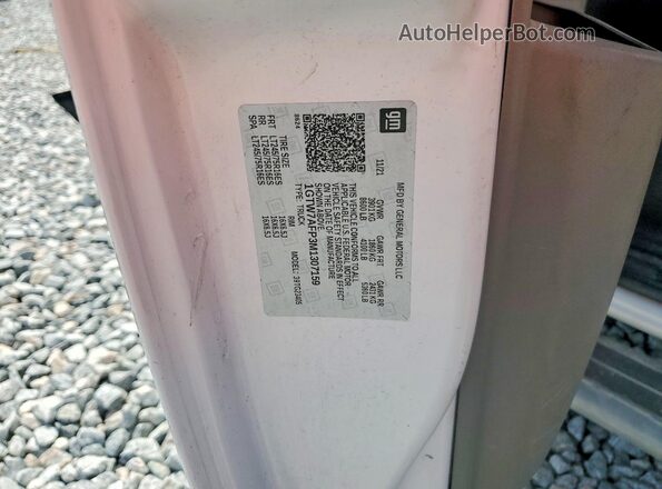 1GTW7AFP3M1307159 2021 GMC SAVANA White VIN կոդի պիտակի տեսք