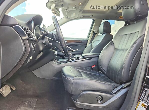 4JGDA5JB9GA622947 2016 MERCEDES-BENZ GLE Black Widok deski rozdzielczej