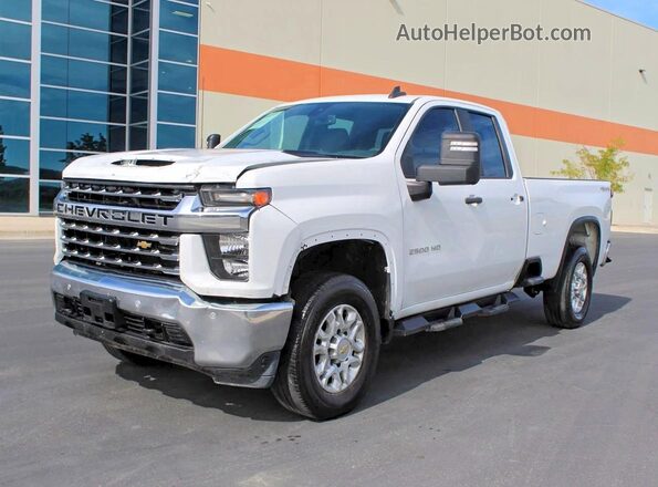1GC2YLE78NF295958 2022 CHEVROLET SILVERADO White Rear right
