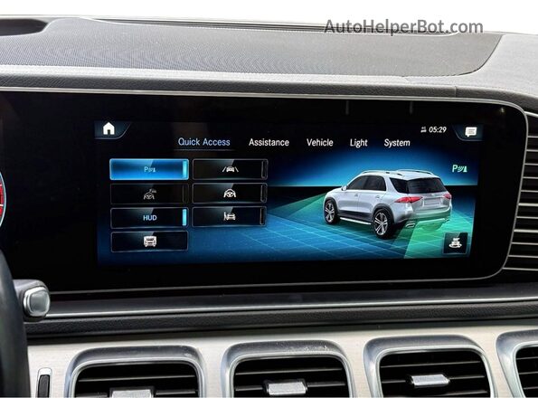 4JGFB5KB9LA271794 2020 MERCEDES-BENZ GLE-CLASS White VIN sticker view