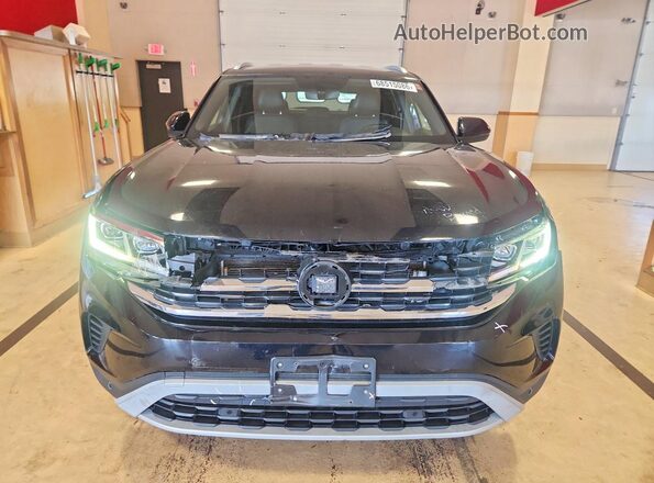 1V21E2CA6LC210853 2020 VOLKSWAGEN ATLAS Black უკანა ხედი