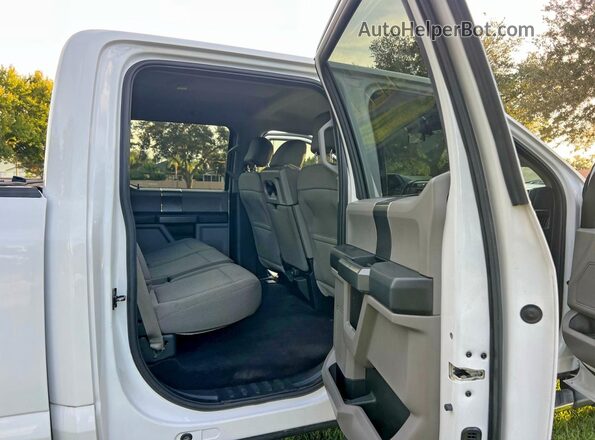 1FTFW1EFXHFA14234 2017 FORD F150 White Հետևի տեսք