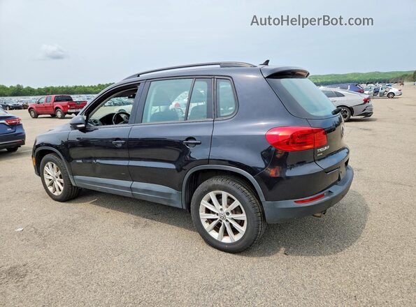 WVGBV7AX0HK049354 2017 VOLKSWAGEN TIGUAN Black Rear right