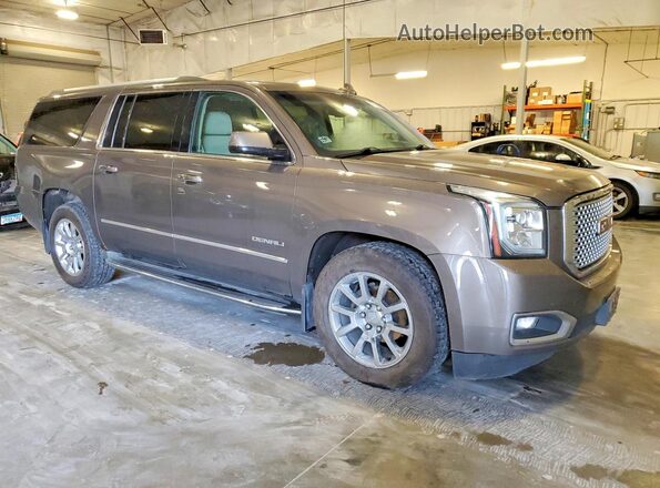 1GKS2HKJXGR126772 2016 GMC YUKON Желто-коричневый Вид спереди