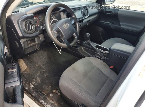 5TFRX5GN0GX064669 2016 TOYOTA TACOMA White Widok zestawu wskaźników