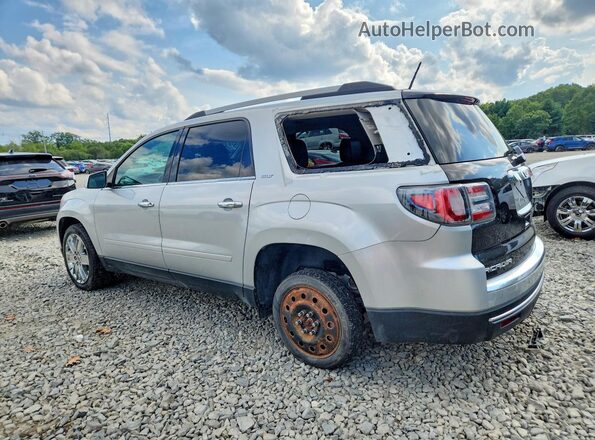 1GKKVSKD8HJ154164 2017 GMC ACADIA Silver Trasero derecho